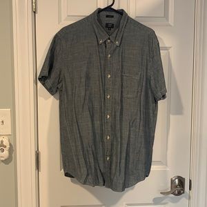 J. Crew Chambray Short Sleeve Shirt